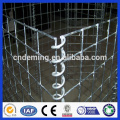 Caja Gabion galvanizada en caliente / Gabion soldada / Gabion Cestas